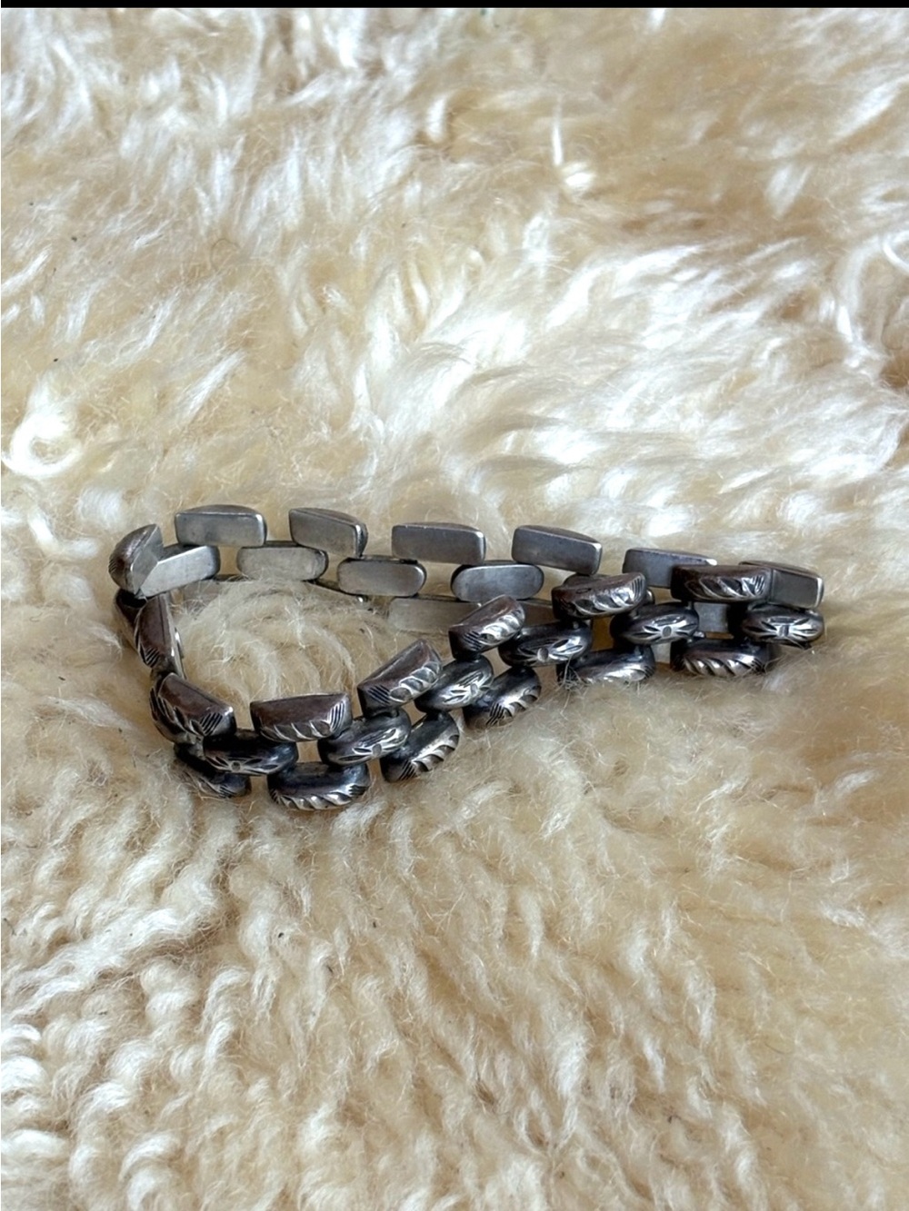 Vintage Southwestern Sterling Bracelet
